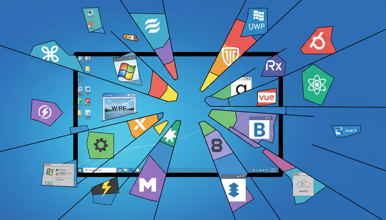 Microsoft GUI chaos