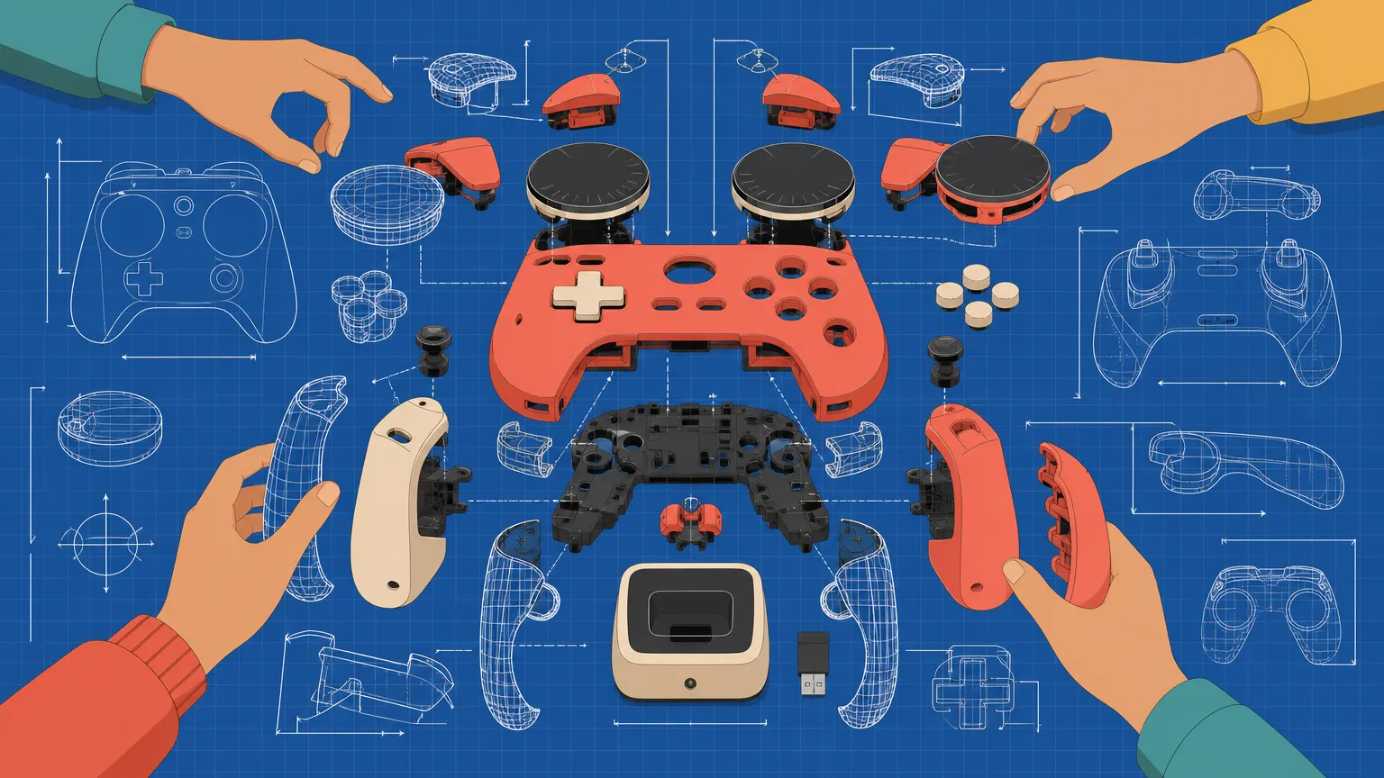 Valve open-sources Steam Controller CAD