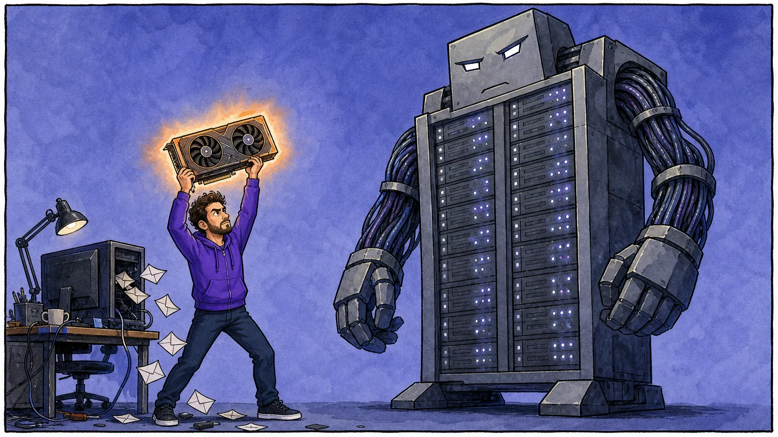 A builder ran local Qwen3.6-27B against Claude for two weeks; the thread blamed his setup, not the model