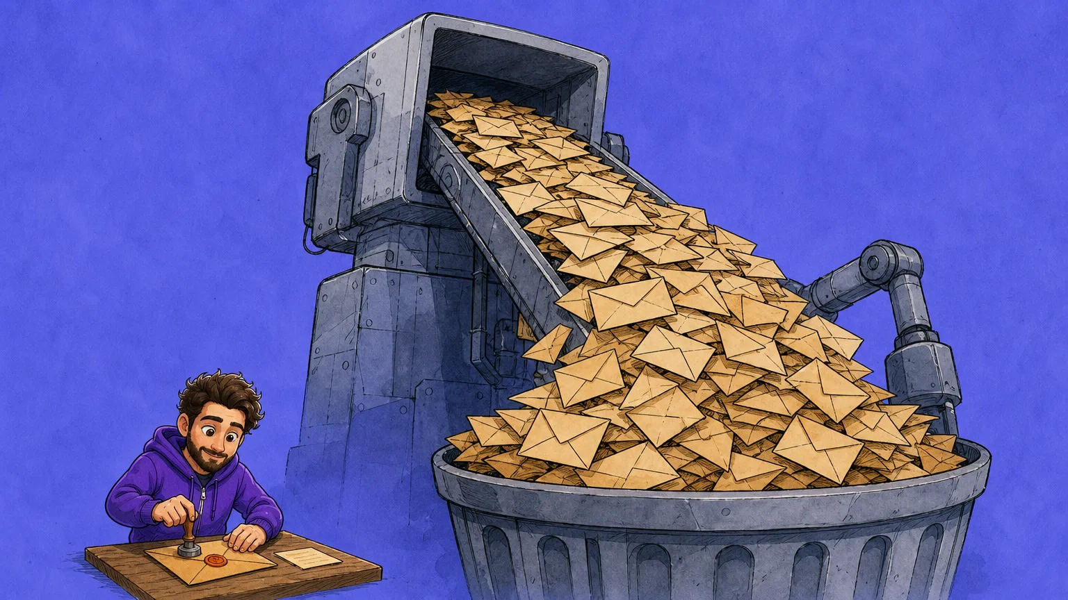 A 362-point HN essay argues you must prove human effort before asking for human attention