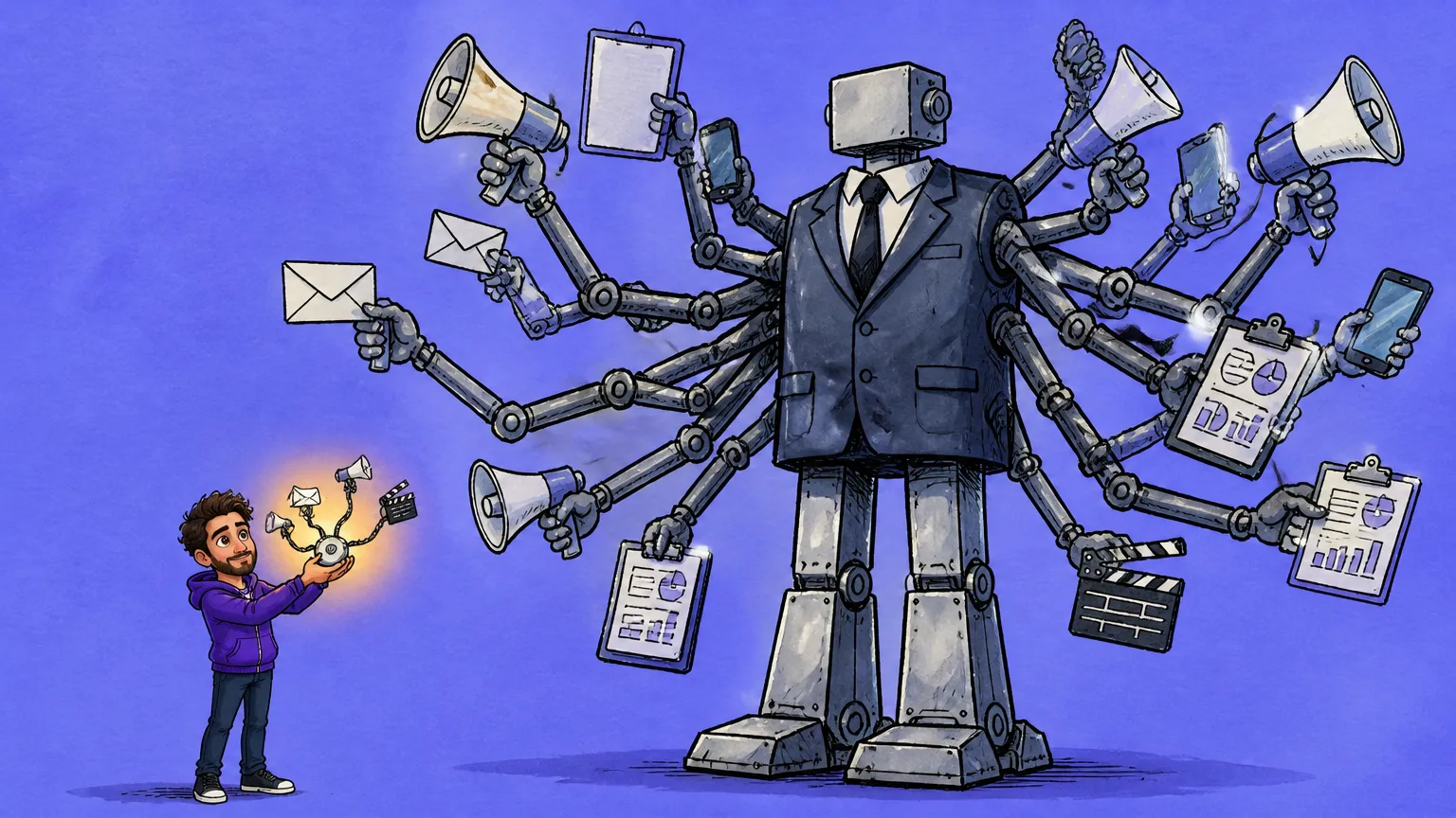Octohog launches another AI CMO into a category Okara already owns