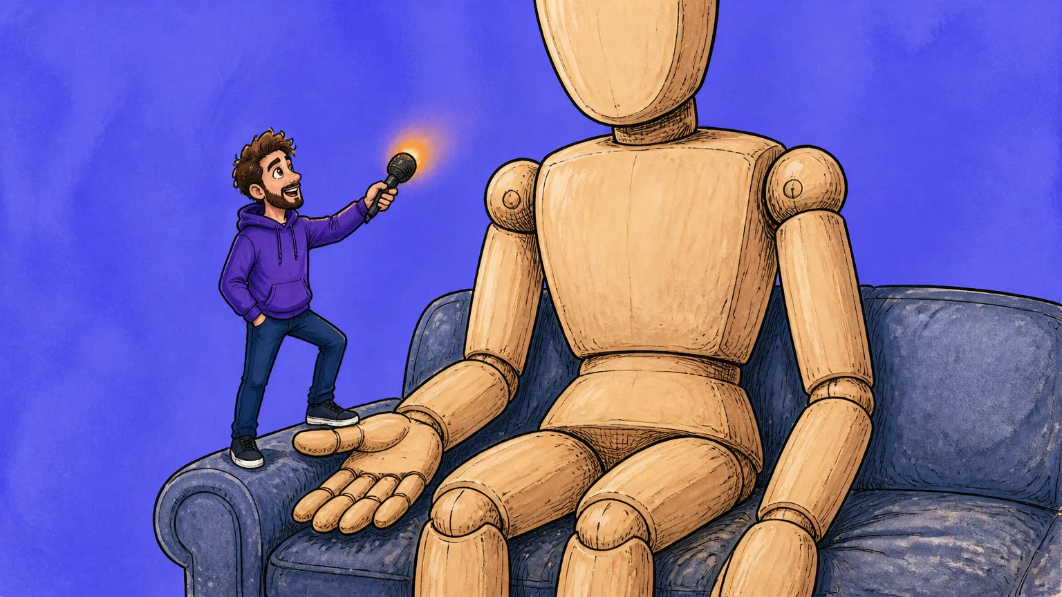 A solo builder made therapists answer out loud