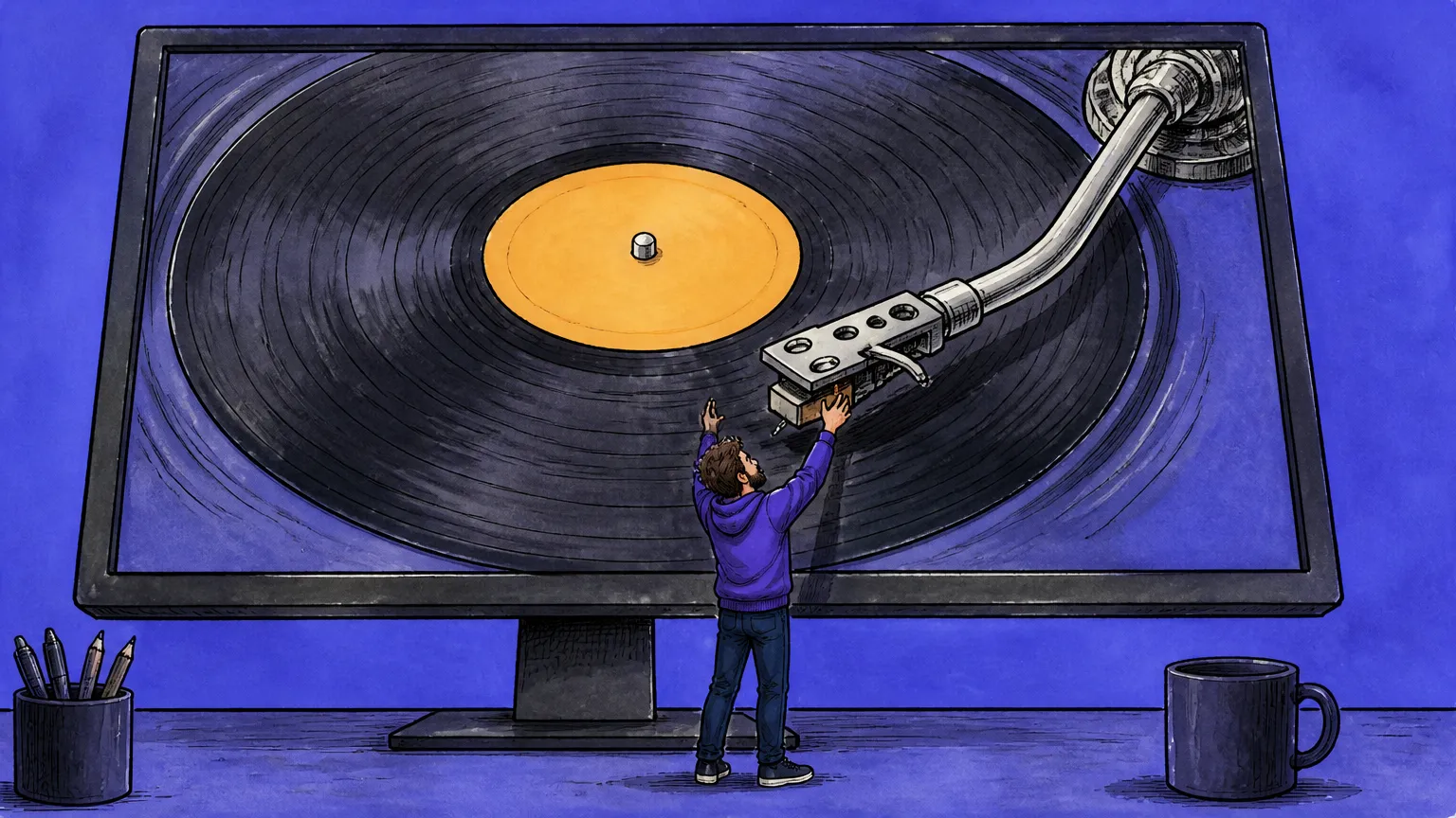 The vinyl app that never touches a turntable