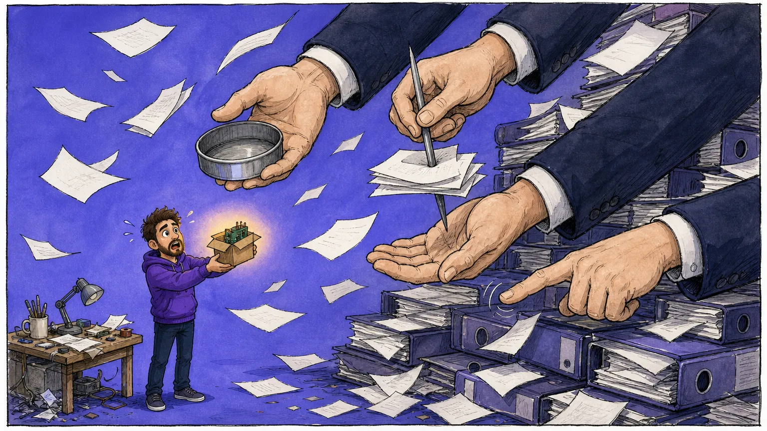 Europe's packaging rules bill a maker per country, and nobody carved out the small seller